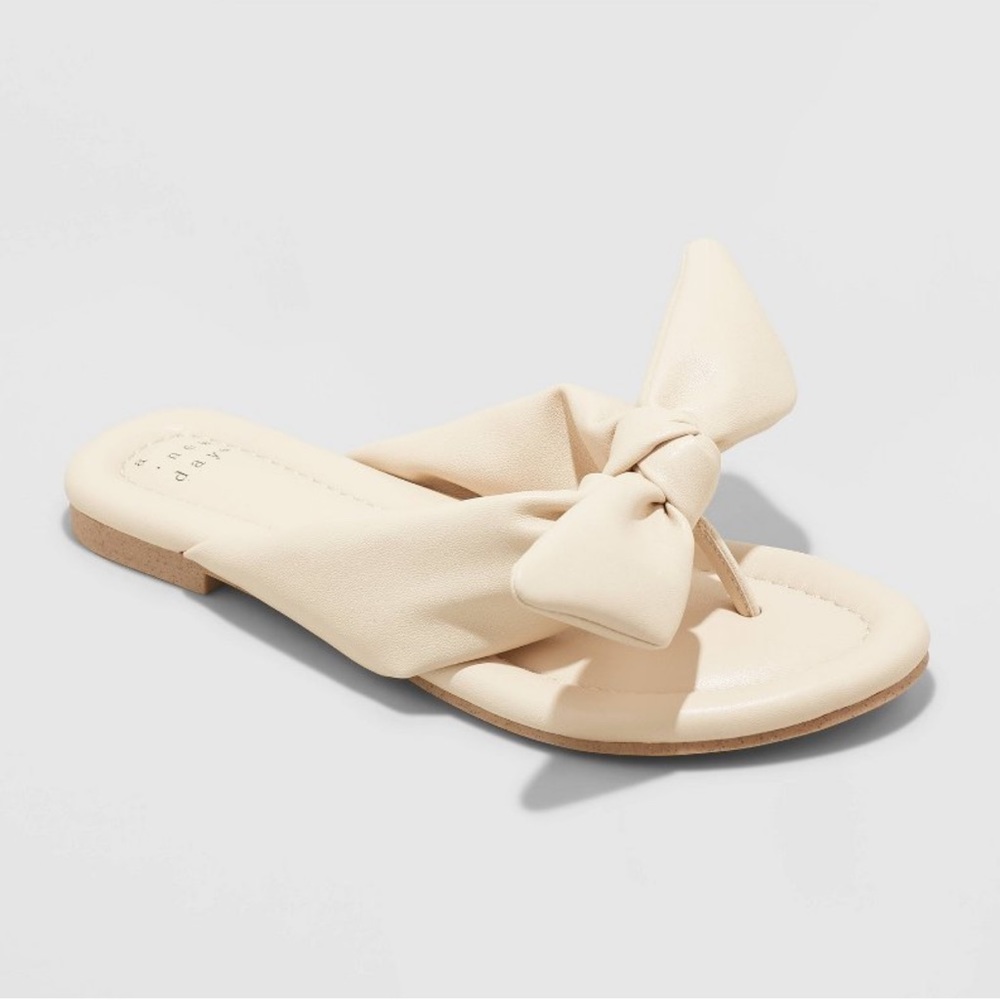 Bow Flip Flop Sandals